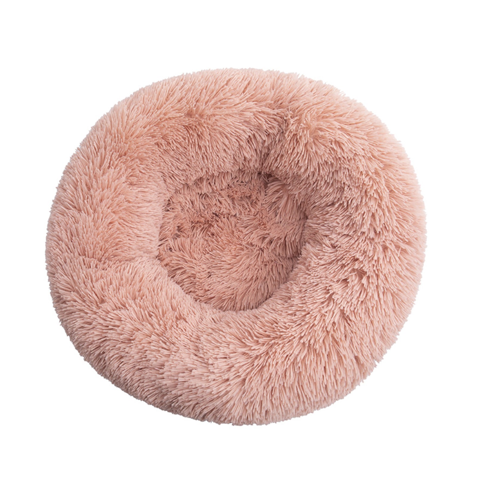 Comfortable and Warm Plush Circular Pet Bed by Safety Material|Cat Dog House