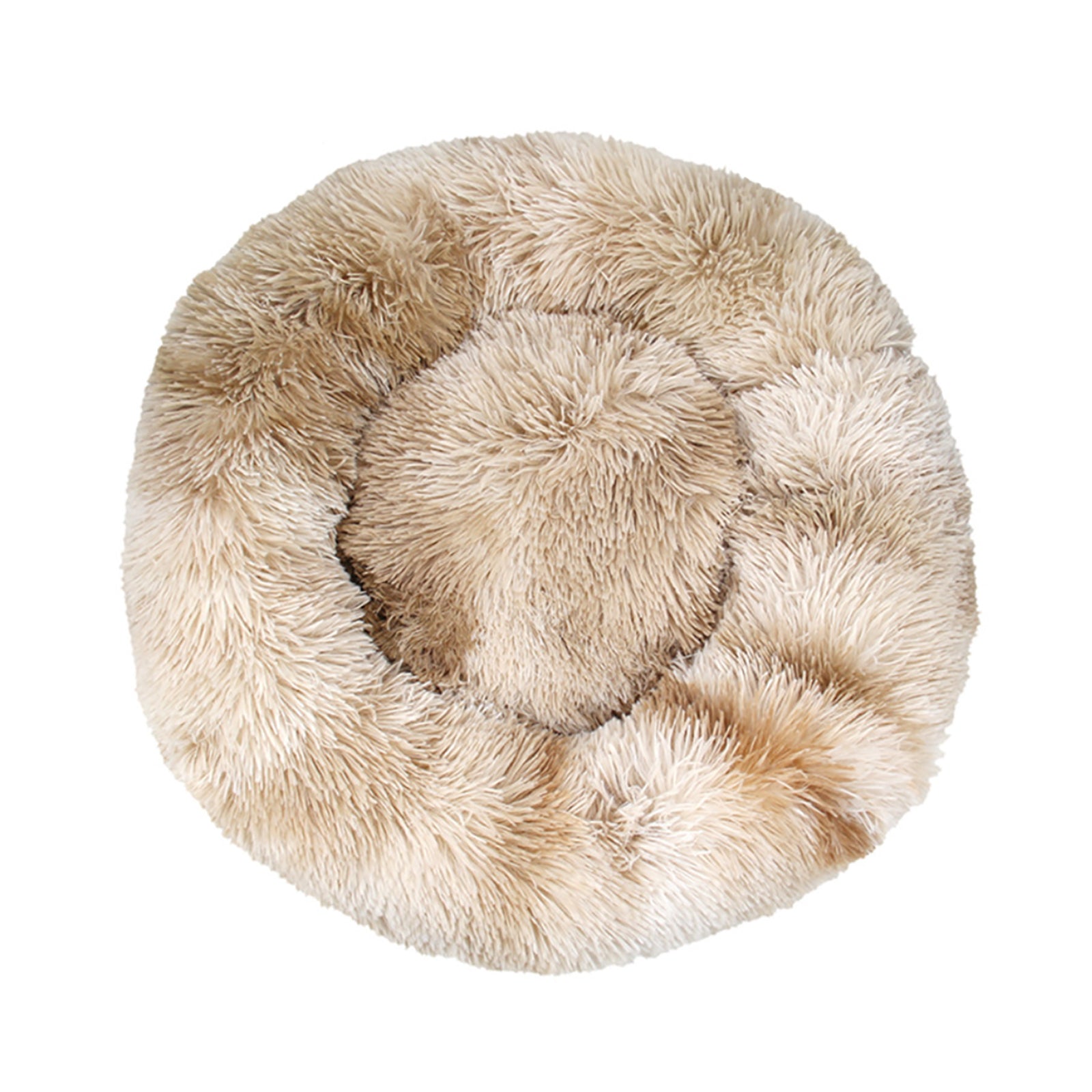 Comfortable and Warm Plush Circular Pet Bed by Safety Material|Cat Dog House