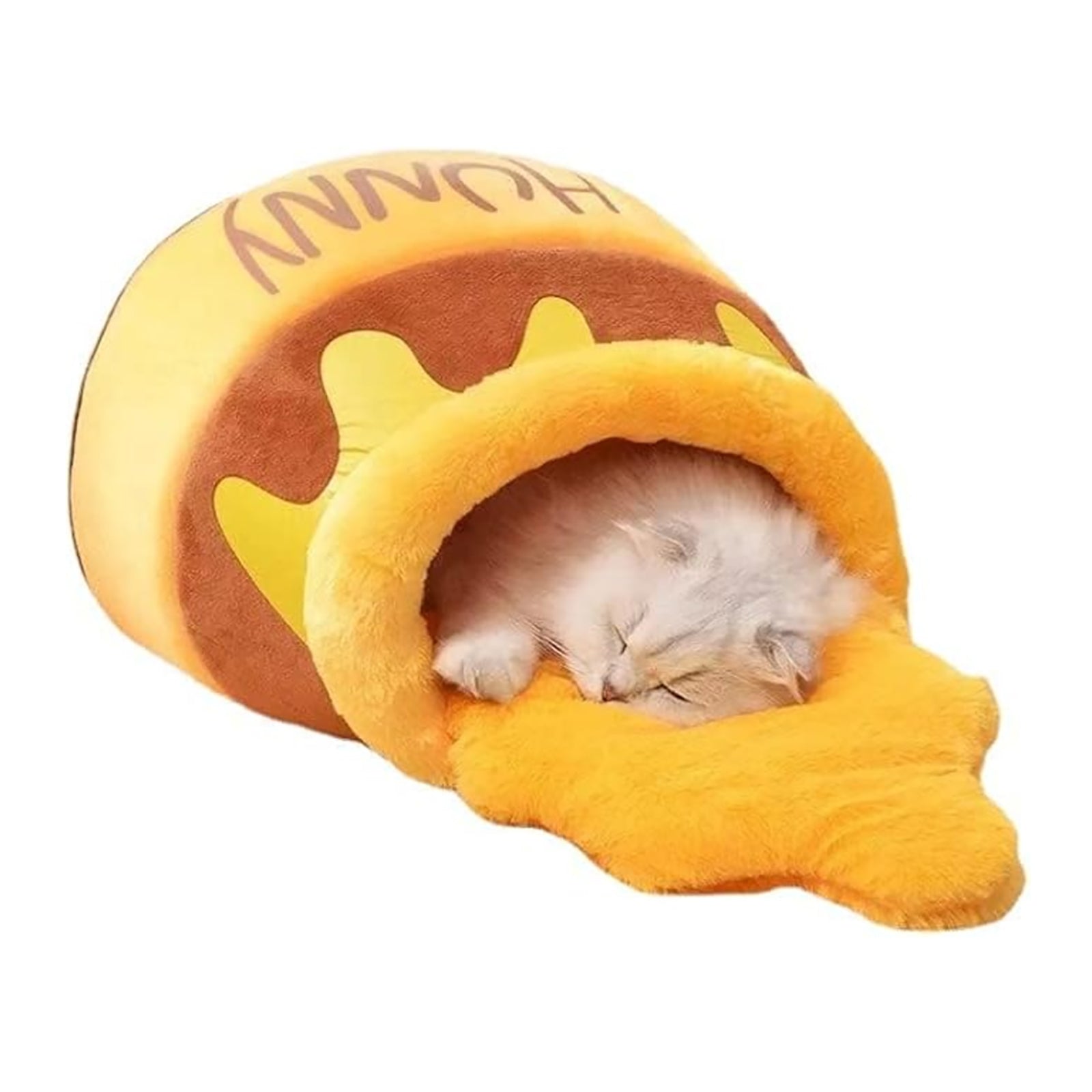 Pet Honey Pot Semi-Enclosed Cat Bed|Pet House|Pet Life|Lovely and Warm