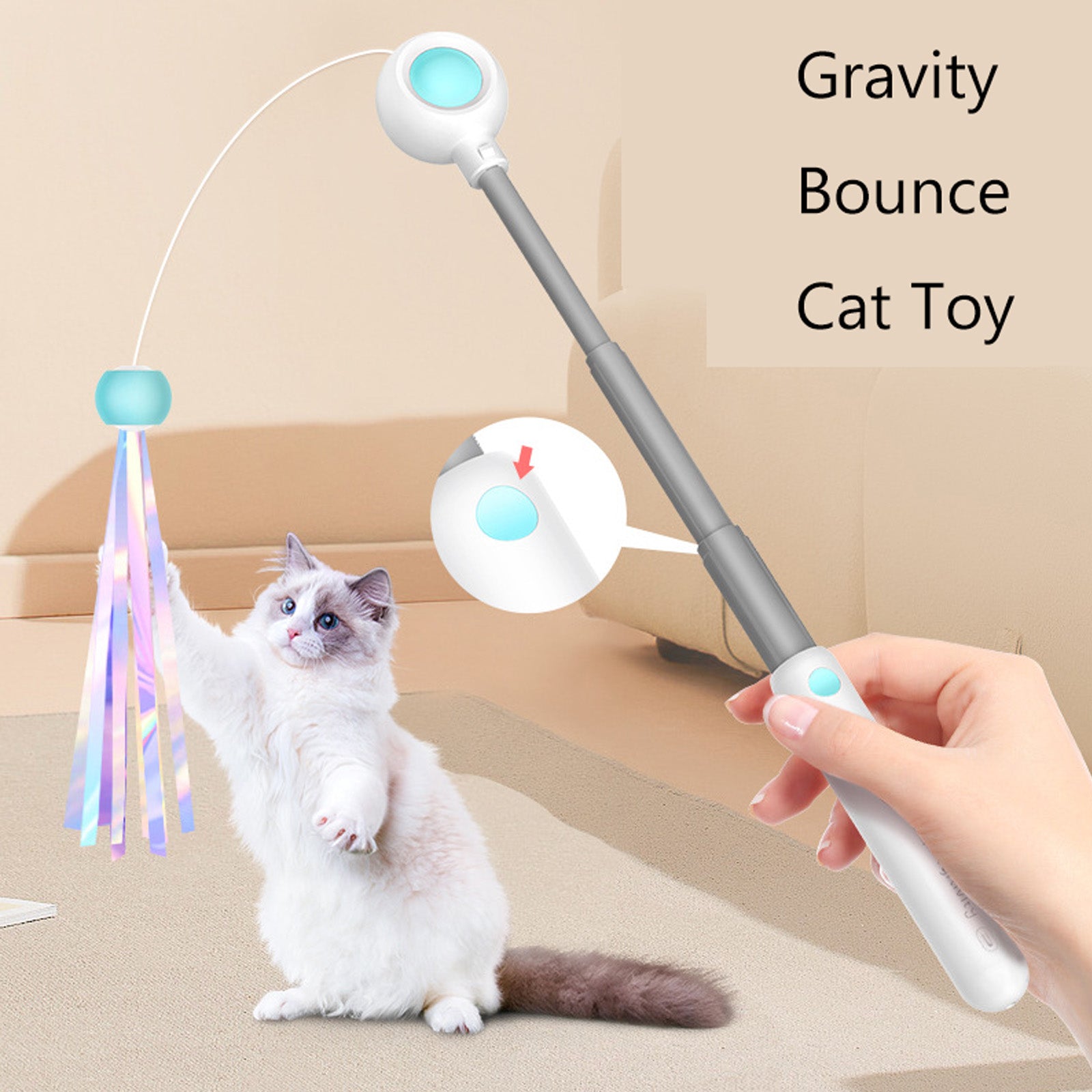 Gravity Bounce Cat Toy