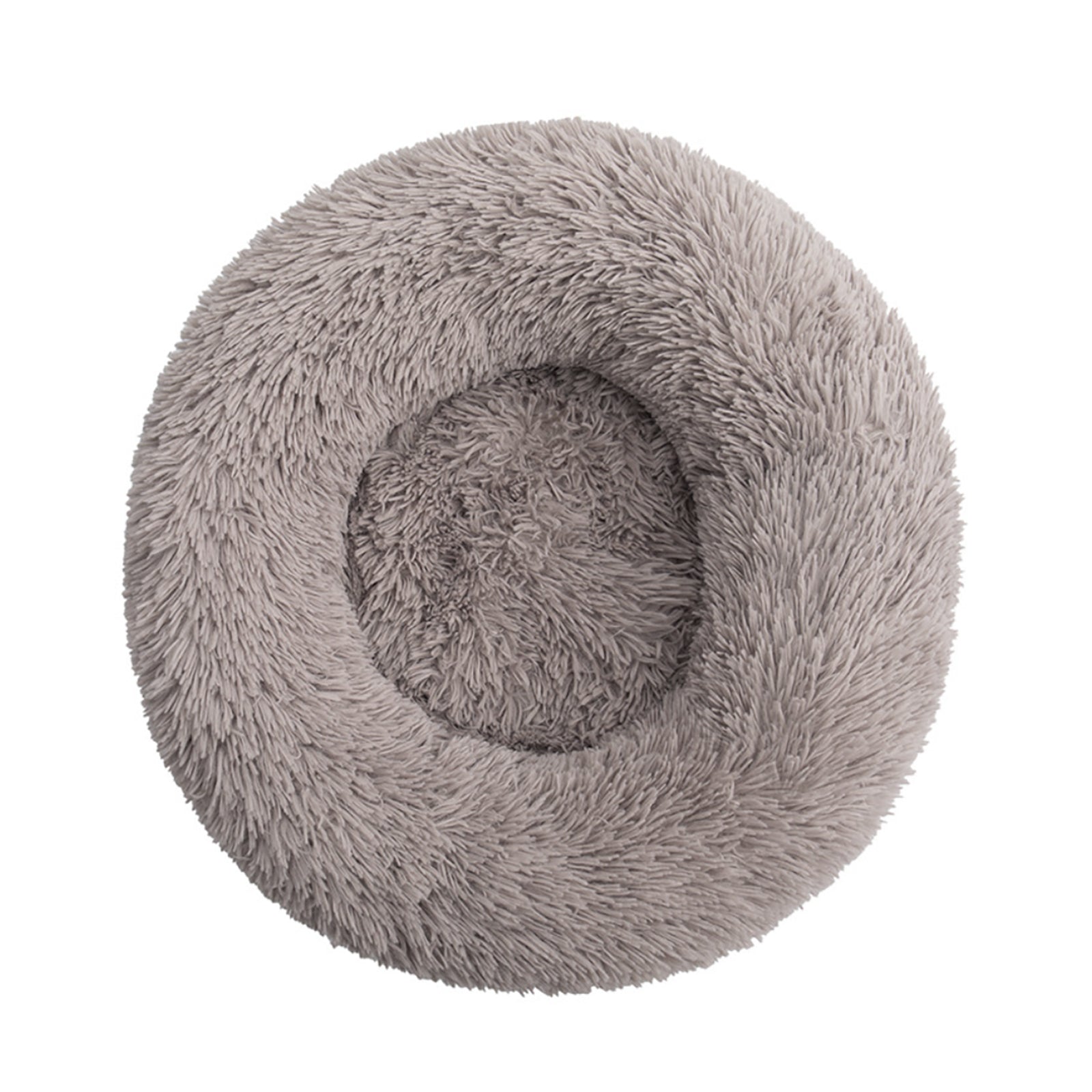 Comfortable and Warm Plush Circular Pet Bed by Safety Material|Cat Dog House