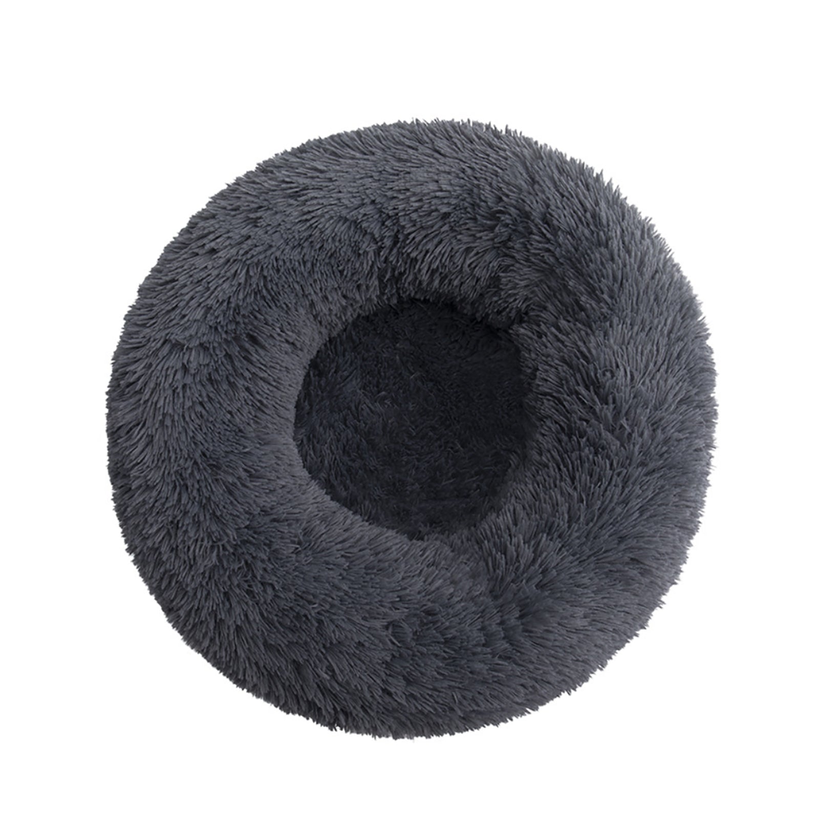 Comfortable and Warm Plush Circular Pet Bed by Safety Material|Cat Dog House