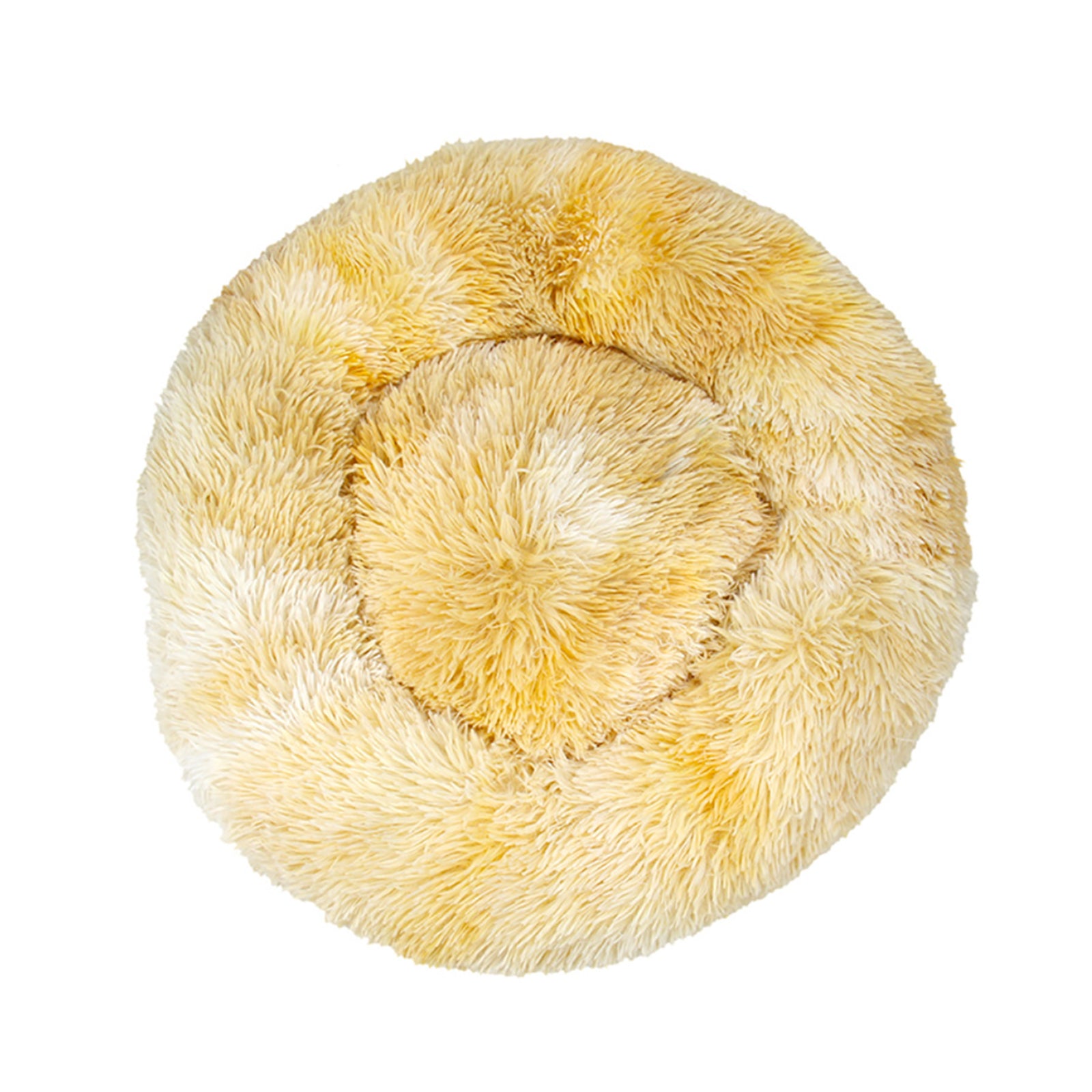 Comfortable and Warm Plush Circular Pet Bed by Safety Material|Cat Dog House