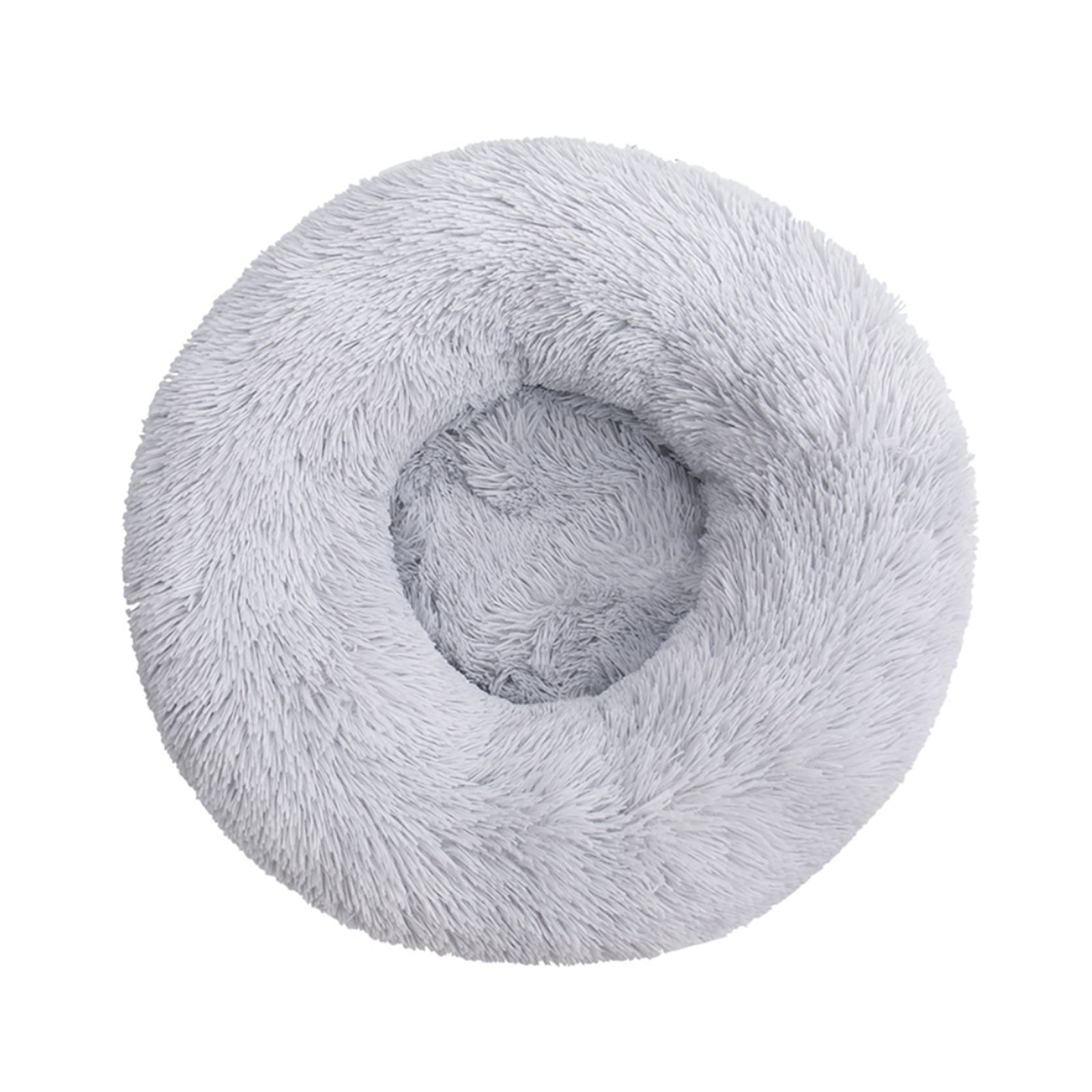 Comfortable and Warm Plush Circular Pet Bed by Safety Material|Cat Dog House