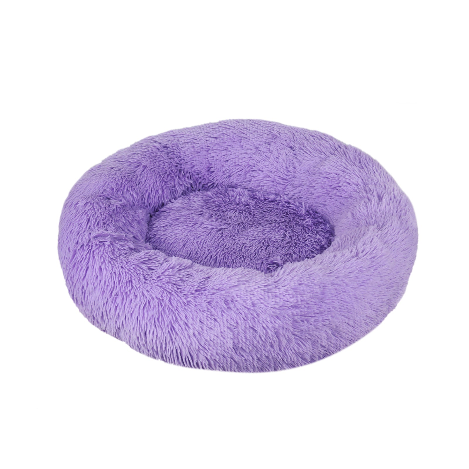 Comfortable and Warm Plush Circular Pet Bed by Safety Material|Cat Dog House