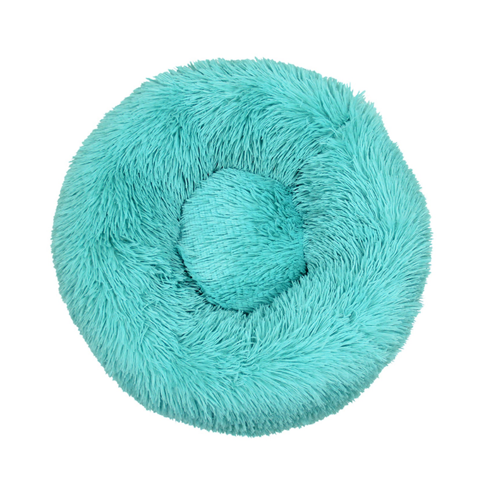 Comfortable and Warm Plush Circular Pet Bed by Safety Material|Cat Dog House