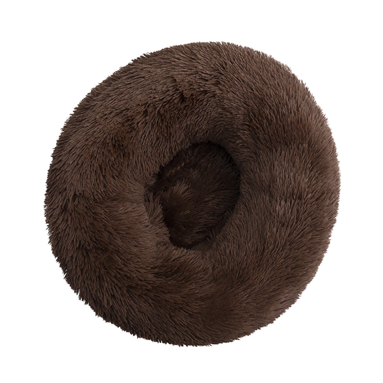 Comfortable and Warm Plush Circular Pet Bed by Safety Material|Cat Dog House