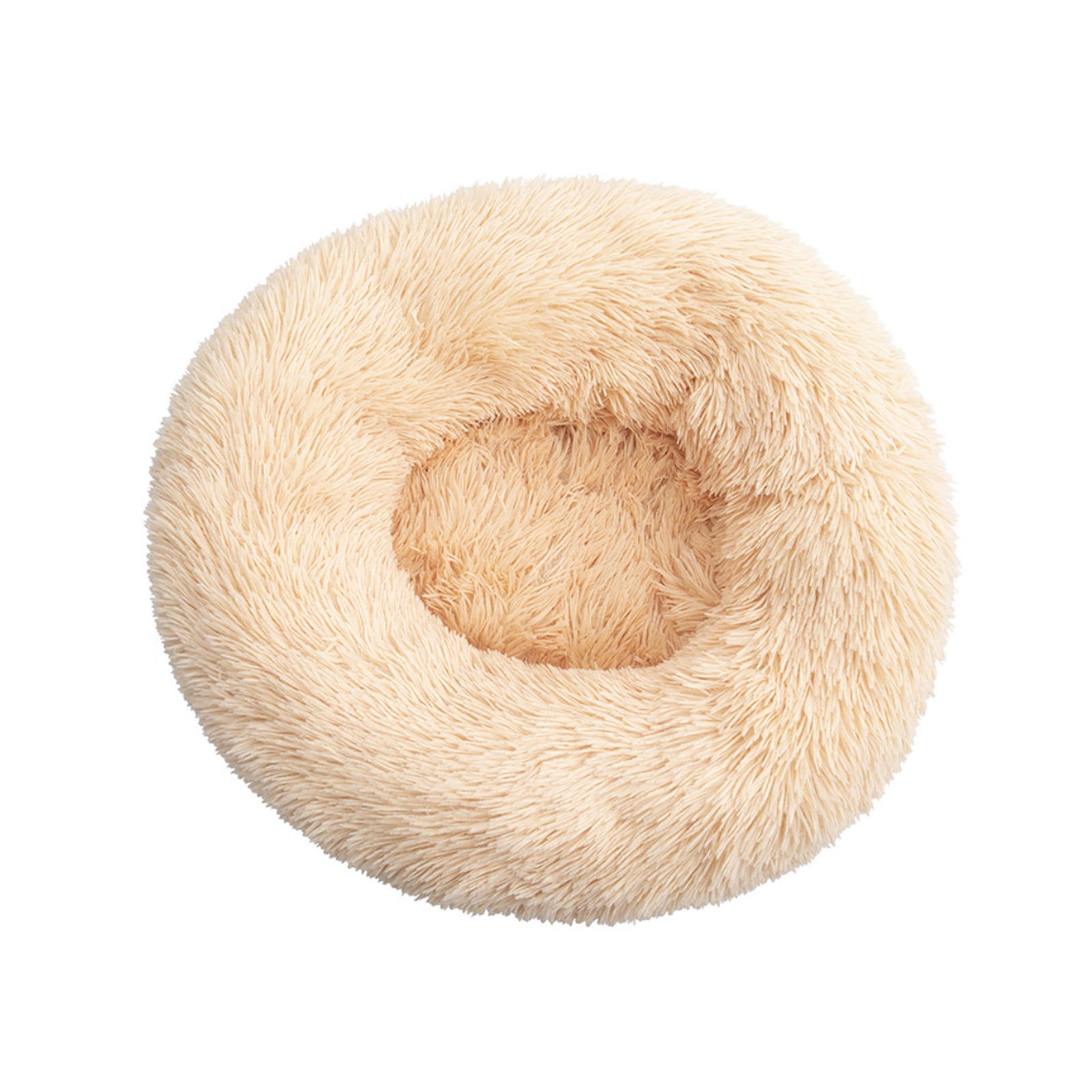 Comfortable and Warm Plush Circular Pet Bed by Safety Material|Cat Dog House