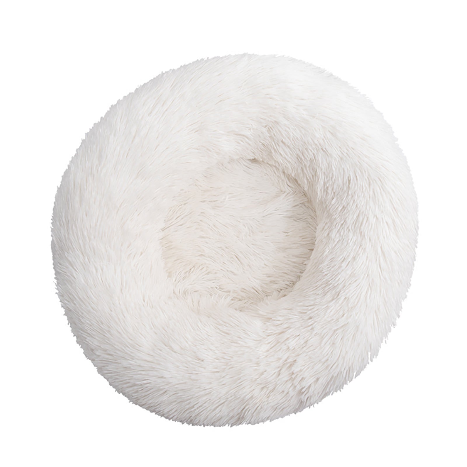 Comfortable and Warm Plush Circular Pet Bed by Safety Material|Cat Dog House