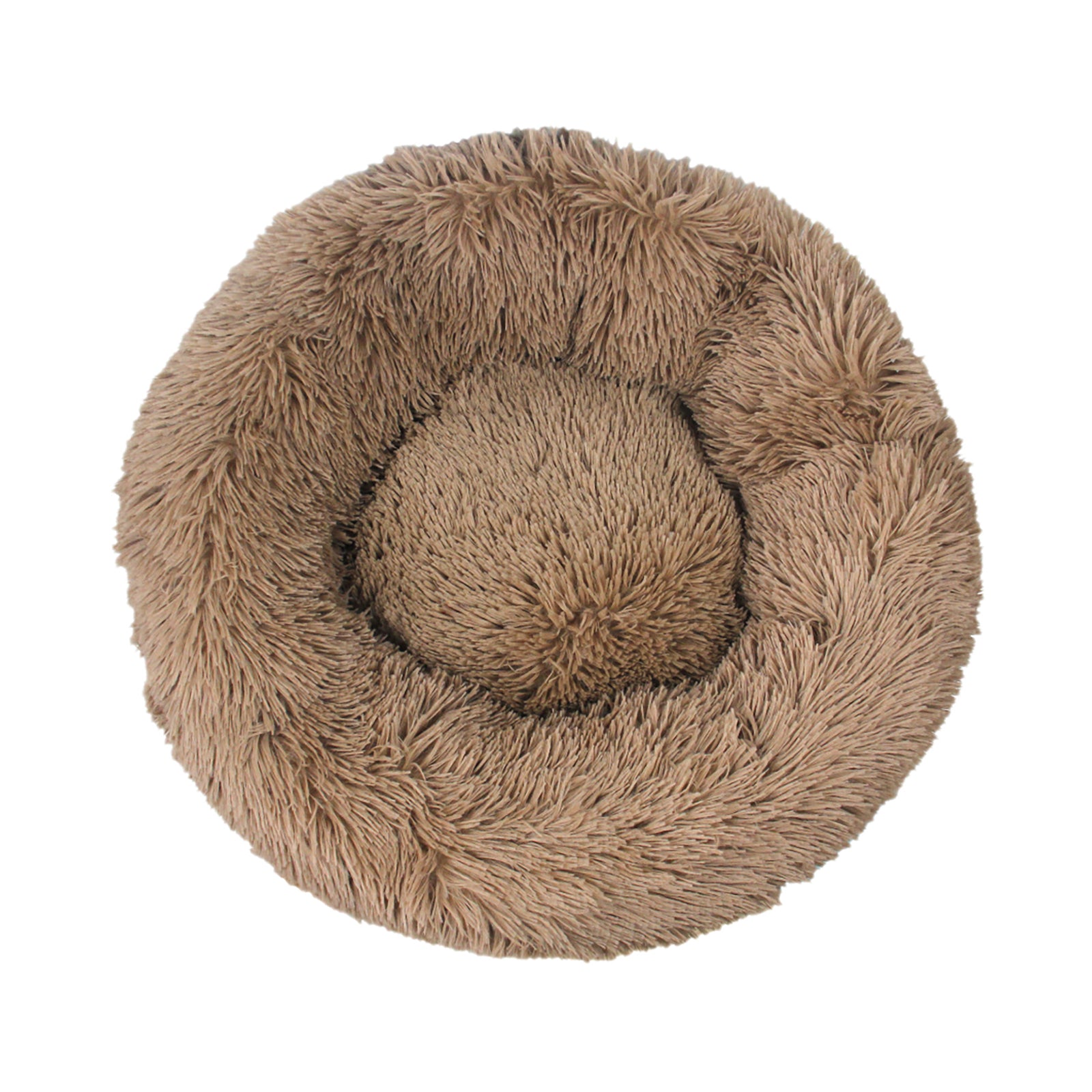 Comfortable and Warm Plush Circular Pet Bed by Safety Material|Cat Dog House